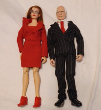 Custom John McCain and Sarah Palin 12 inch figures