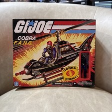 Hasbro GI Joe Retro Collection Cobra F.A.N.G. Copter & Pilot Exclusive 3.75
