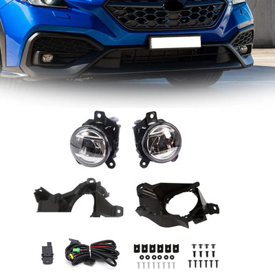 Pair LED Front Fog Lights Lamp W/bracket Switch Harness For 2022-2024 Subaru WRX