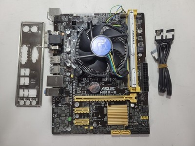 Asus H81M-E Motherboard w/Core i3-4160, 4GB RAM, IO Shield #1249