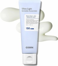 COSRX Ultra-Light Invisible Sunscreen SPF 50 Face Moisturiser, PA++++ Korean Sun