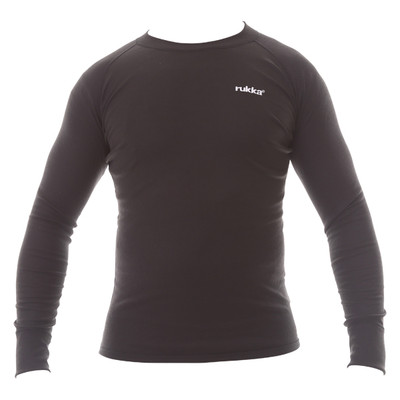 Rukka Mark Set Thermal Base Layer - Functional Underwear Top And Bottom For Motorcycle Riding (Black)
