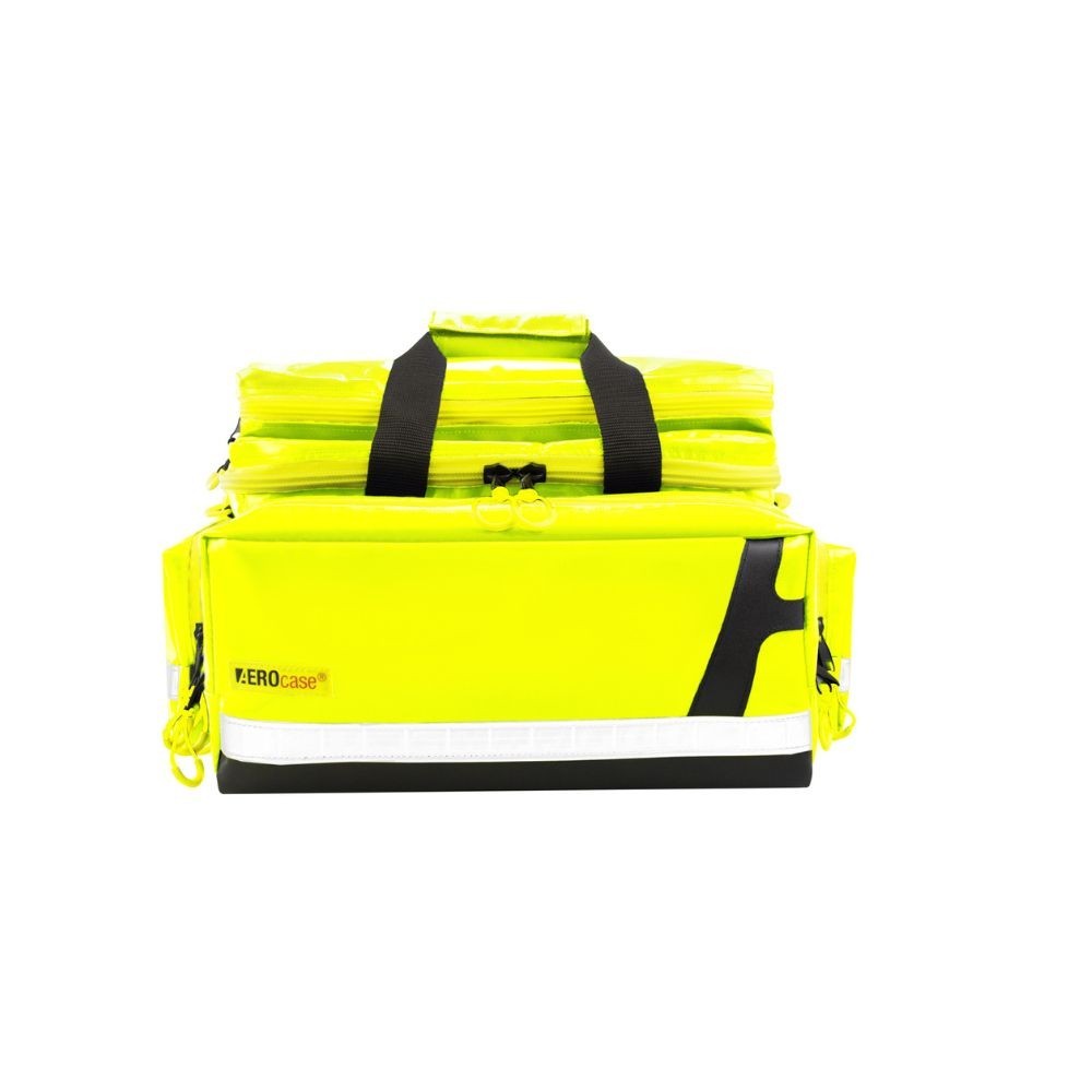 Emergency Medical Bag YELLOW Wipe Clean PVC Large 28 Litre Empty