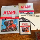 E.T. The Extra-Terrestrial Atari 2600 Complete -Box Booklet Tip Sheet - UNTESED