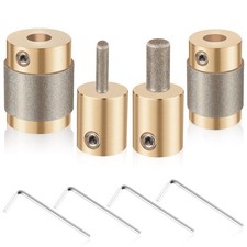 Glass Diamond Grinder Bit Head Tools Stained Glass Drill Bits Brass Core Stai...