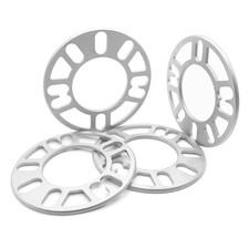 BRONEVO 4pc 3/16" 5mm Universal Wheel Spacers for 4  5 Lug - Fits 98 to 12...