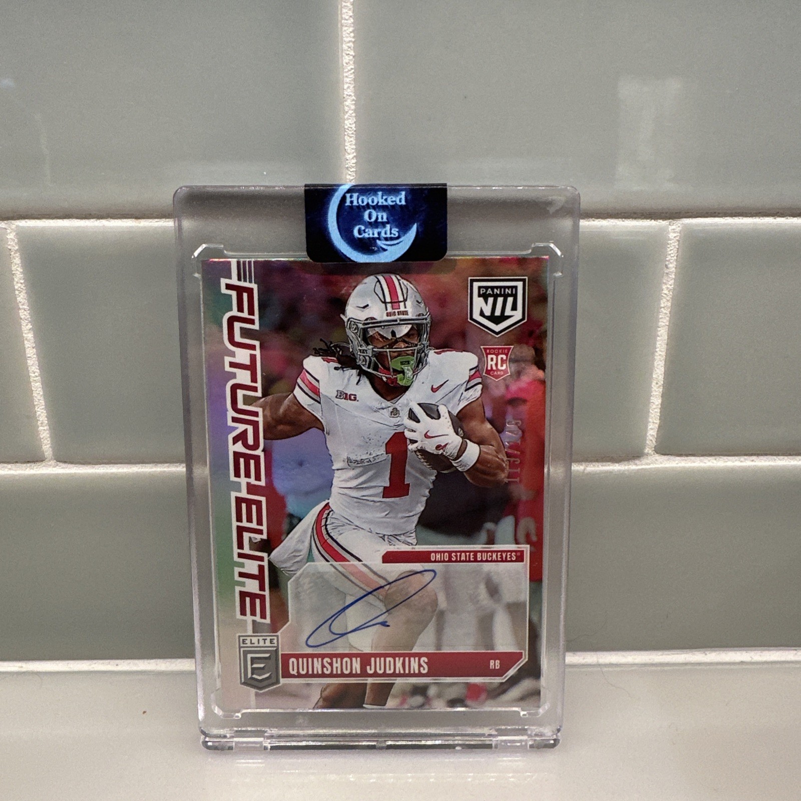 Quinshon Judkins 2025 Donruss Elite #FE-QJS Future Elite Rookie Auto /149