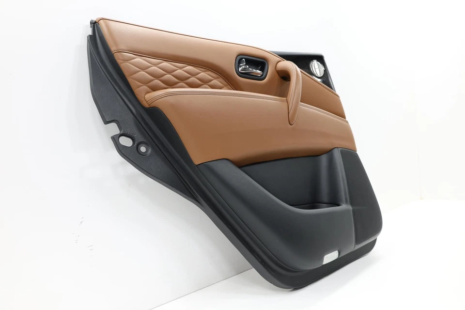 Panel de moldura de puerta trasera Infiniti QX80 2018-2021 LH 263130yp94 263146jf1c Foto 3 de 4