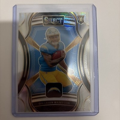2024 Panini Select Omarion Hampton 2025 XRC Prizm Rookie #507 Chargers