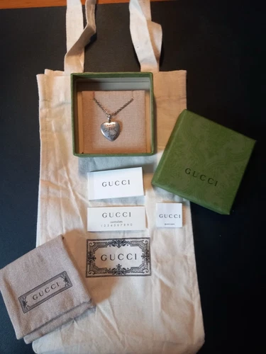 Collana Gucci originale autentica documenti inclusi
