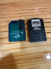 Sony PlayStation PS2 Memory Cards (2) MadCatz & Max Memory
