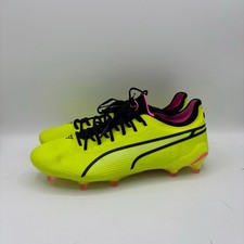 Puma KING ULTIMATE FG/AG Soccer Cleats Men's Size 7.5 Phenomenal Pack Lime READ