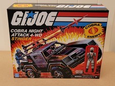 GI Joe- Stinger w 3.75  Cobra Officer- Hasbro Pulse- Retro 2022- New & Sealed