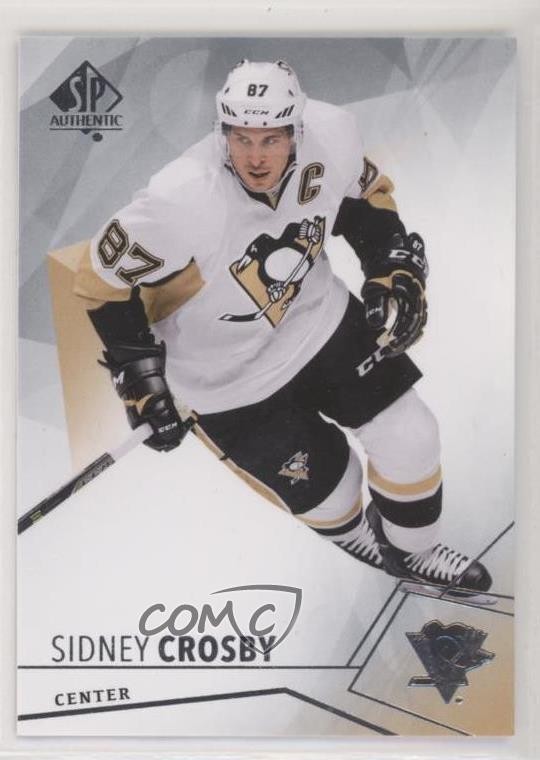 2015-16 SP Authentic Sidney Crosby #87 n1u