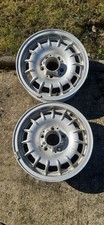2 Stück Alufelgen 14 zoll 5,5x14 ET30 Mercedes W123
