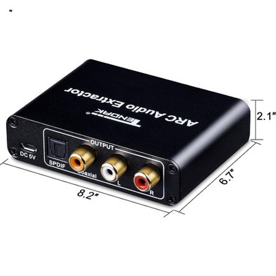 HDMI ARC Adapter - High-Quality Audio Extractor for Home Theater Systems