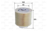 Luftfilter Valeo 585760 Filtereinsatz FüR C6 A6 Audi 4F2 Avant 4F5 Allroad 4FH