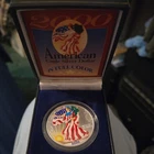 American Eagle Silver Dollar Full Color 2000 w/ Original Box