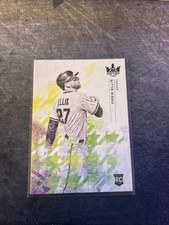 2022 Panini Diamond Kings Drew Ellis Rookie No. 162 Black & White Canvas