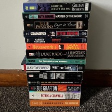 Mystery/Thriller lot: 14 Paperbacks by Female Authors Women Writers Sue Grafton+
