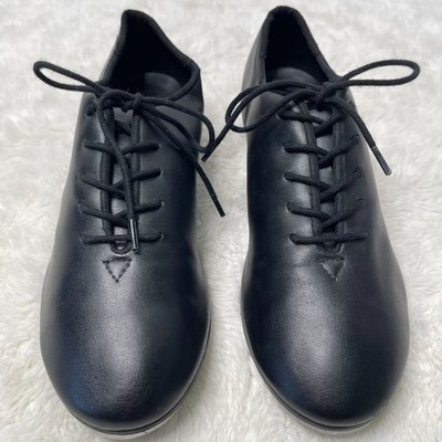 Só Dança Men's Black Lace Up Oxford Leather Shoes Size 6.5