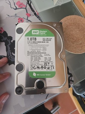 WD Caviar Green HDD 1 TB 3,5'' SATA III 7200 RPM 8MB Cache Festplatte WD10EAVS