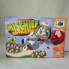 Mischief Makers Nintendo 64 N64 1997 Game Manual In Box 1 Player Everyone