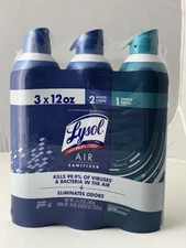 Lysol Air Sanitizer White LinenSimple Fresh 3CT, 36oz
