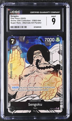 Sengoku (Alternate Art) graded CGC 9 for sale on eBay