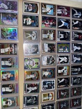 Sports Card Lot!!  Baseball Prisms,autos Huge Lot Of 95 Cards Rare