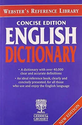 Websters Concise English Dictionary - unstated,