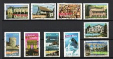 10 Timbres traditionnels FRANCE de 2003 ( N° 3595 à 3604 ) Oblitérés