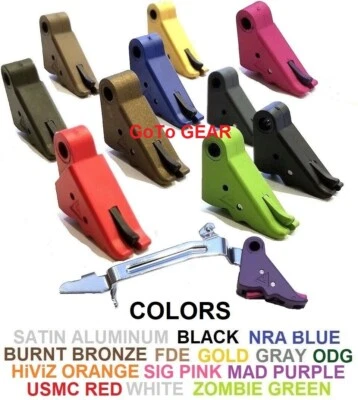 GOTO SPORTS GEAR Tango Down Trigger with Trigger Bar For Glock Gen 1 2 3 4 Cerakote Coated