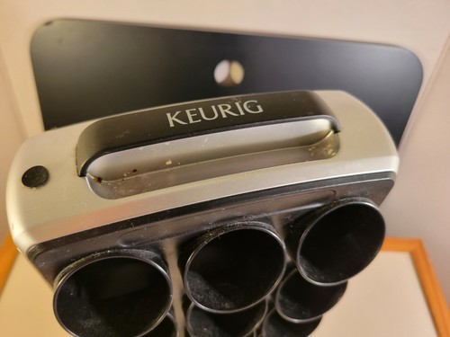 Keurig 30 Coffee Pods Carousel Holder Rack Black Tall Slim 13"x7"x4" - Picture 6 of 8