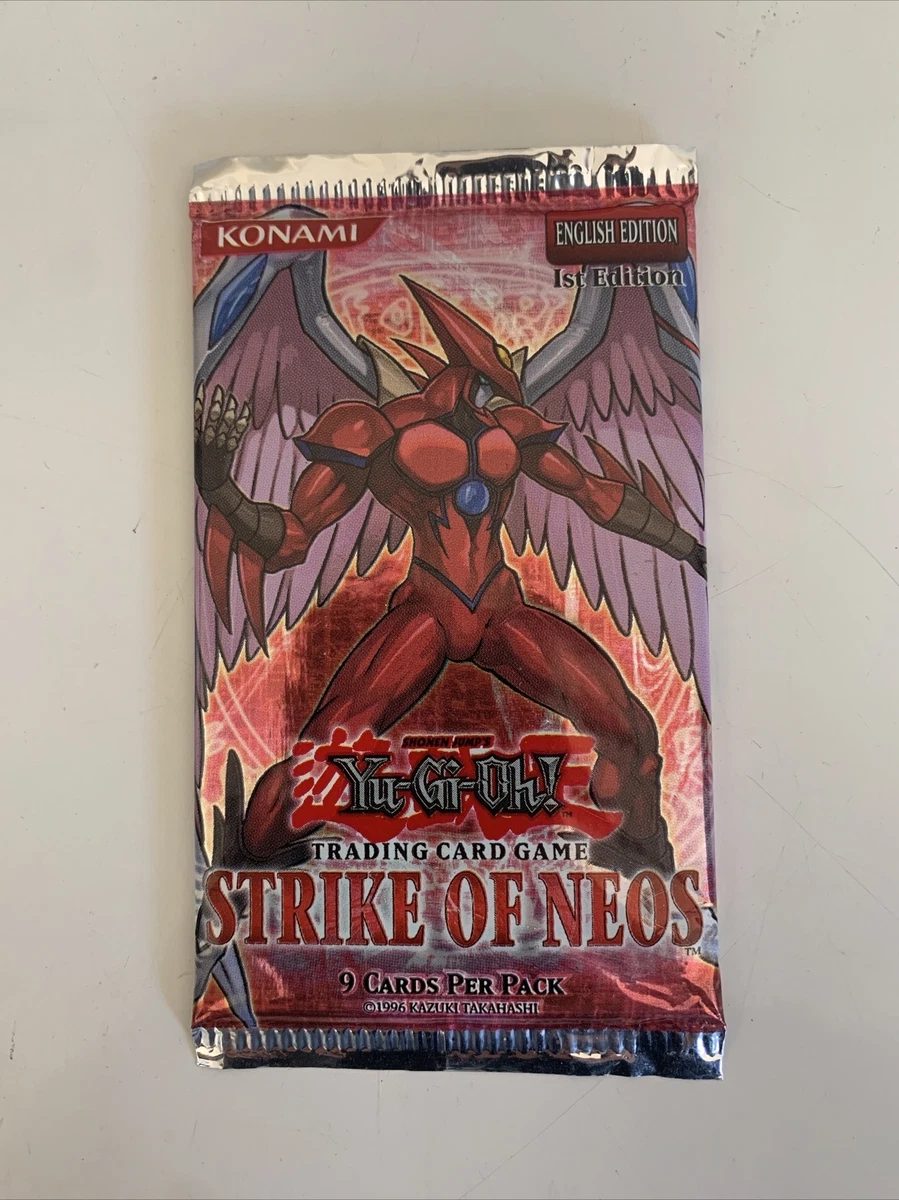yugioh strike of neos booster box Yu-Gi-Oh! TCG Strike of Neos Sealed Collectible Card Game Packs for sale
