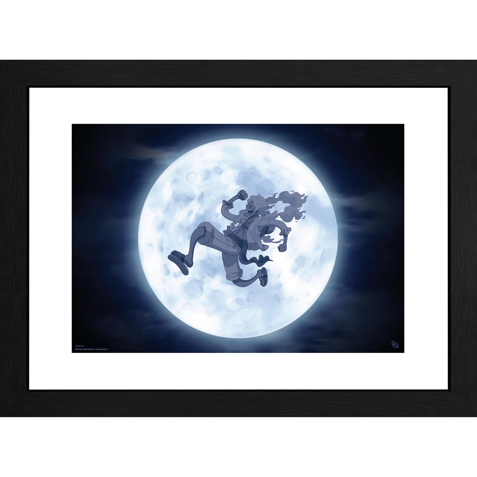 One Piece Framed Print Nika Luffy Gear 5 (300) GB EYE