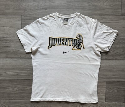 2008-09 Juventus Nike Graphic Tee Zebra Merchandise Size Large | eBay