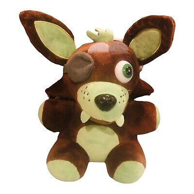 Five Nights At Freddys Phantom Foxy Green Brown Plush Stuffed Toy