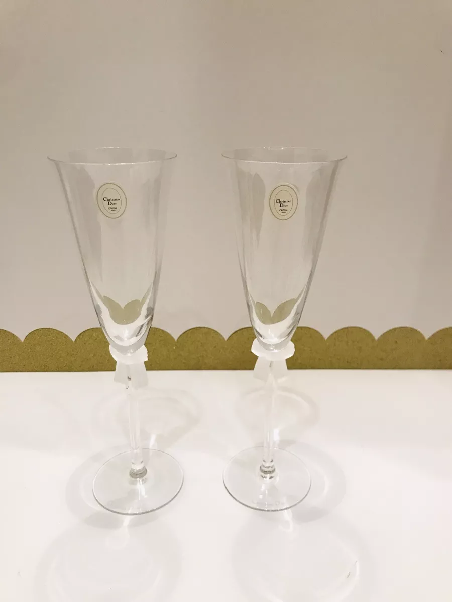 Dior hotsell crystal glasses