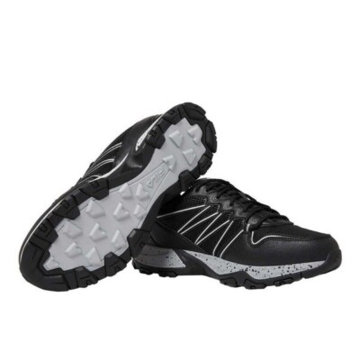 Men\'s Fila Quadrix Trail Running Shoe, Black Grey Athletic Sneakers, Size 12 s-l400.jpg main image 2