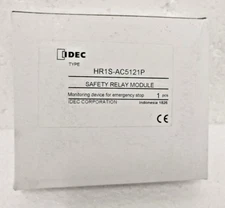 IDEC HR1S-AC5121P Safety Relay 1 Channel 3NO Out