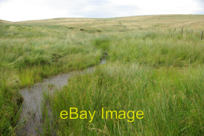 Foto 6x4 März Sike Chew Green Der Marsch oder Schornstein Sike bildet die Grenze c2008