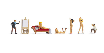 Noch 15948 Künstler und Aktmodelle Figurenpackung HO NEU