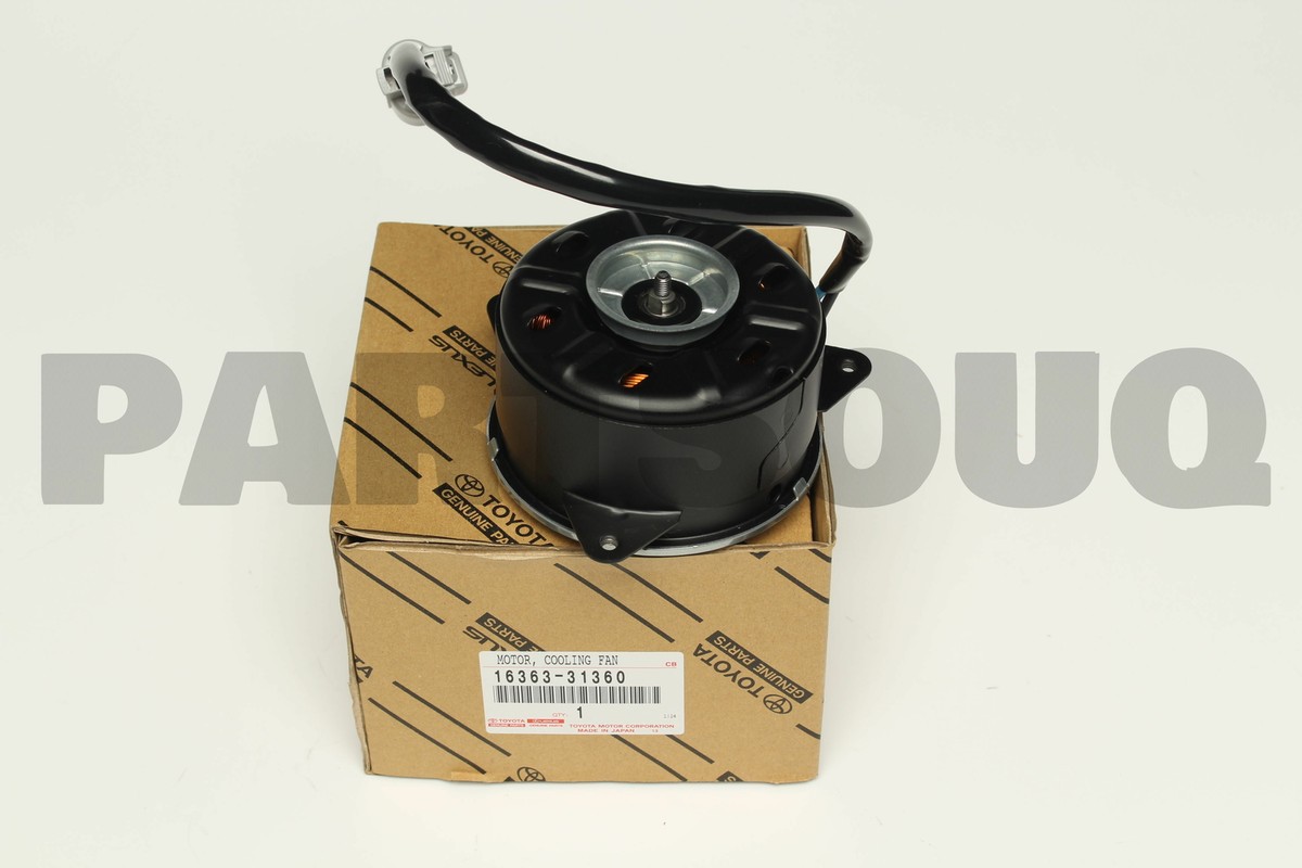 1636331360 Genuine Toyota MOTOR, COOLING FAN 16363-31360 | eBay
