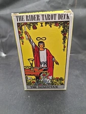 Rider Tarot Card Deck w/ Instructions Vintage Complete