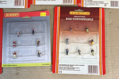 HORNBY R560 R562 R563 R564 R573 R767 CITY FARM TOWN WORKING PEOPLE FIGURES og - Picture 4 of 6