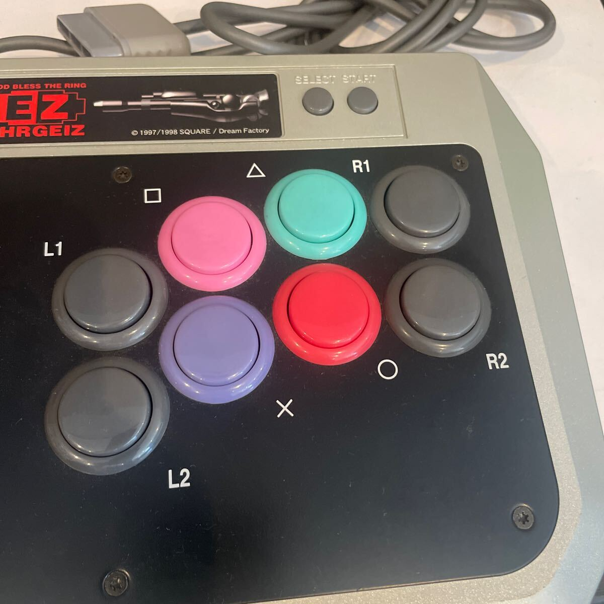 PlayStation Hori Ehrgeiz Arcade Stick Controller PS1 SLPH-00131