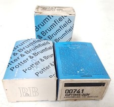    3 NEW POTTER BRUMFIELD KUP11A15 RELAY 240V COIL DPDT CUBE