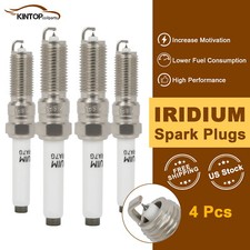 4x Iridium & Platinum Spark Plugs For Cadillac CT4 2.0L 2020-2022