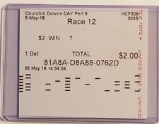 Justify 2018 Kentucky Derby & Preakness Stakes $2 Win Tickets Mint Uncashed